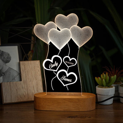Customized 3D Illusion Led Lamps