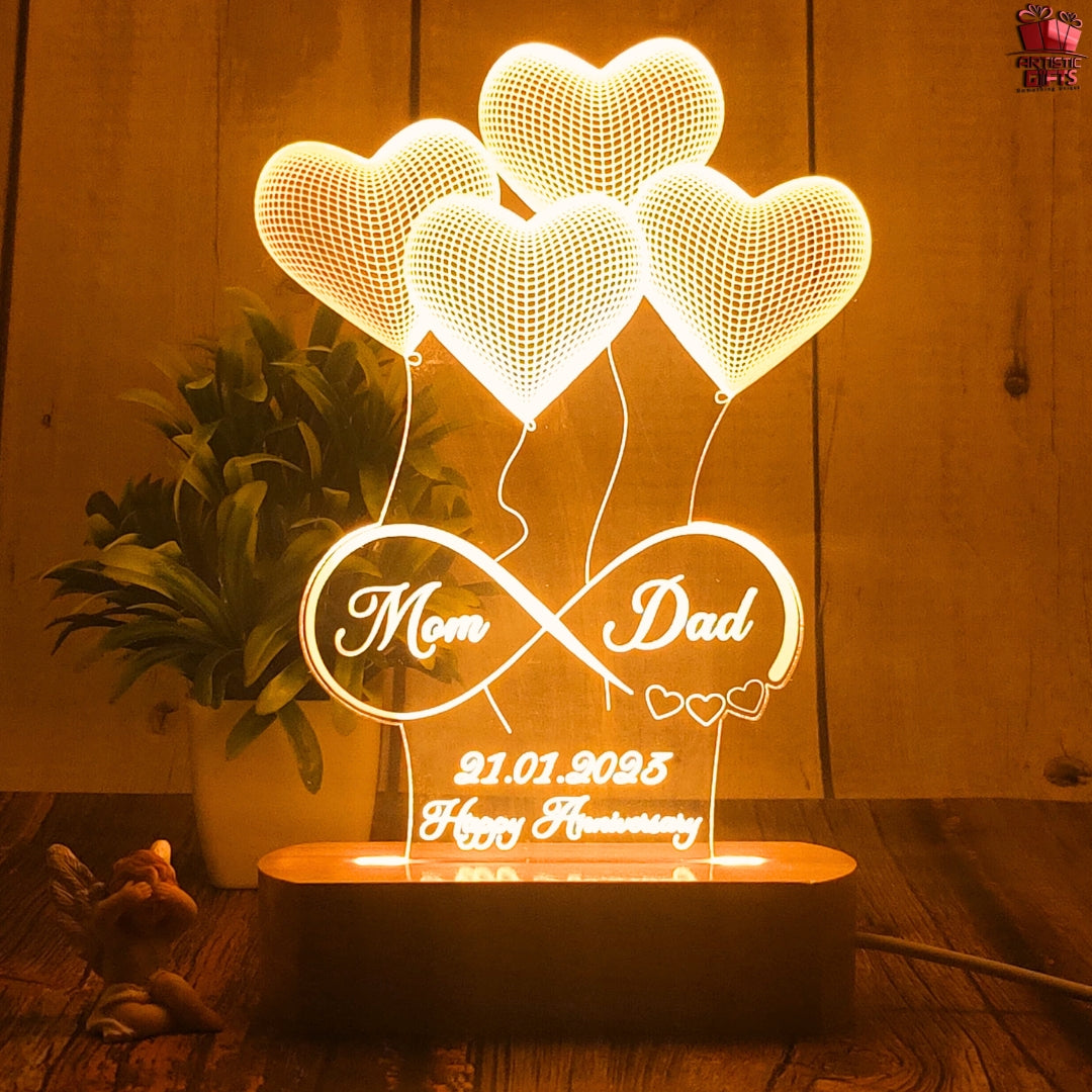 Customized 3D Illusion Led Lamps
