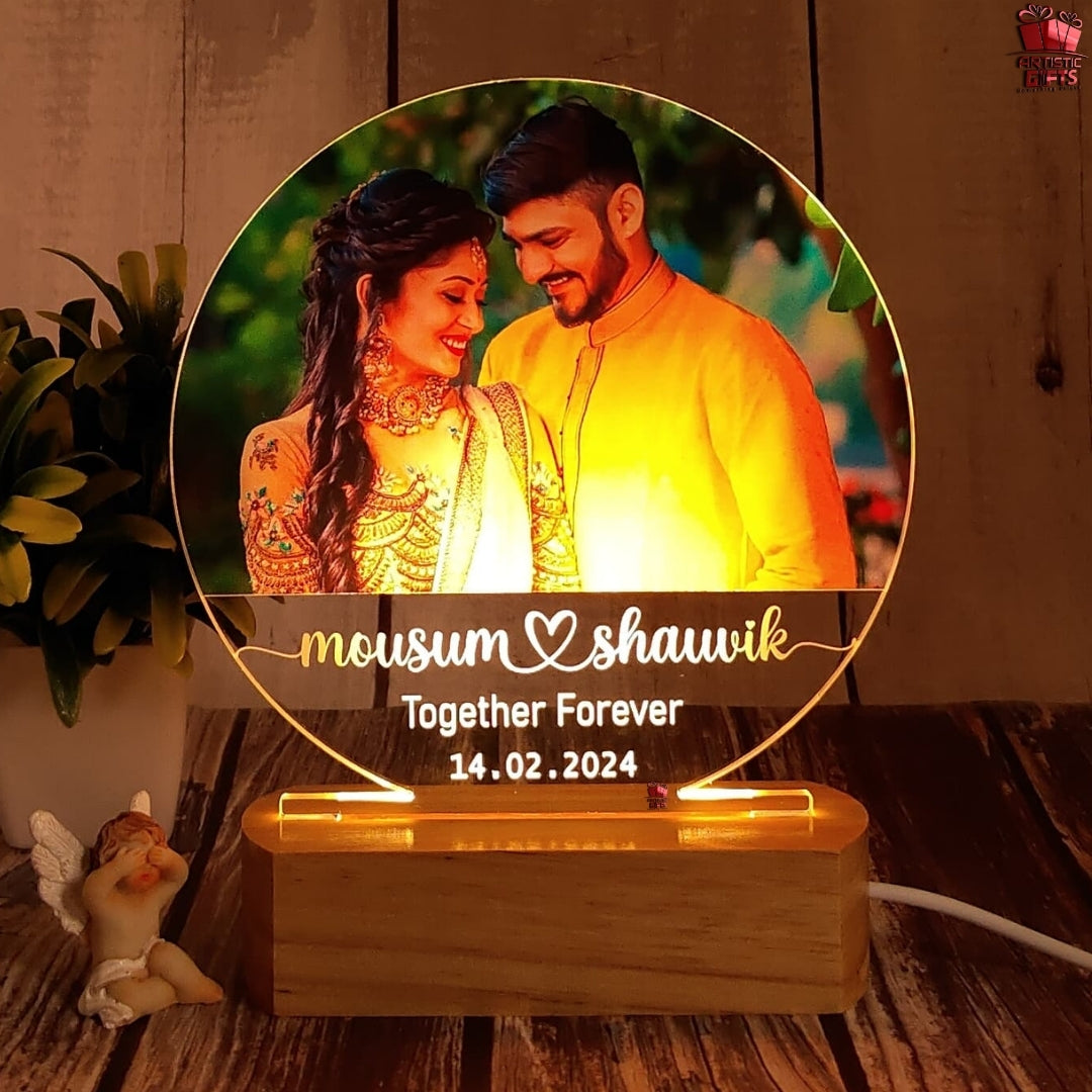 Customized Half Moon Led Lamp