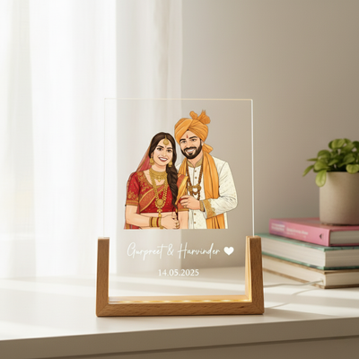Personalized Ghibli LED Couple Lamp