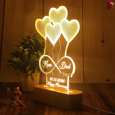 Customized 3D Illusion Led Lamps