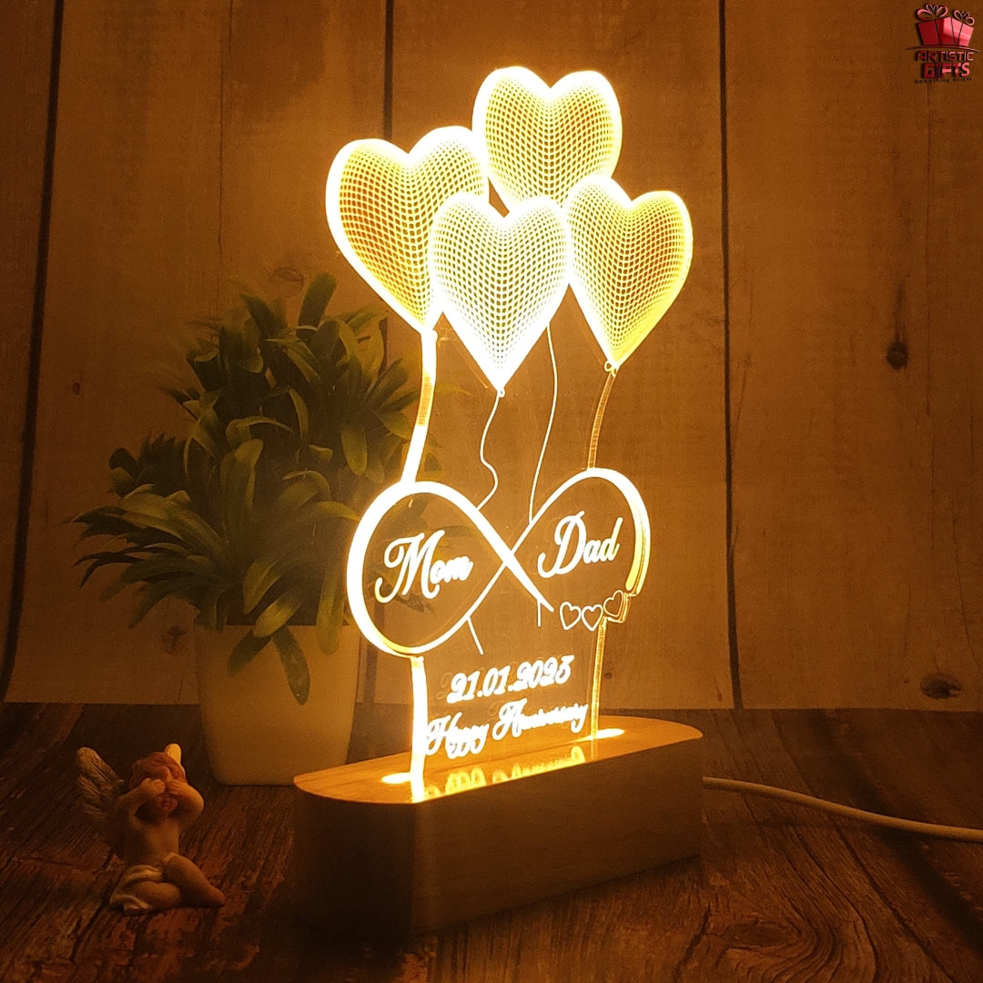 Customized 3D Illusion Led Lamps