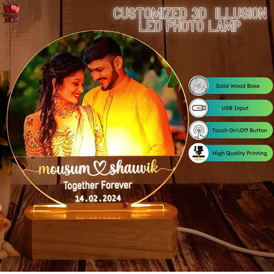 Customized Half Moon Led Lamp
