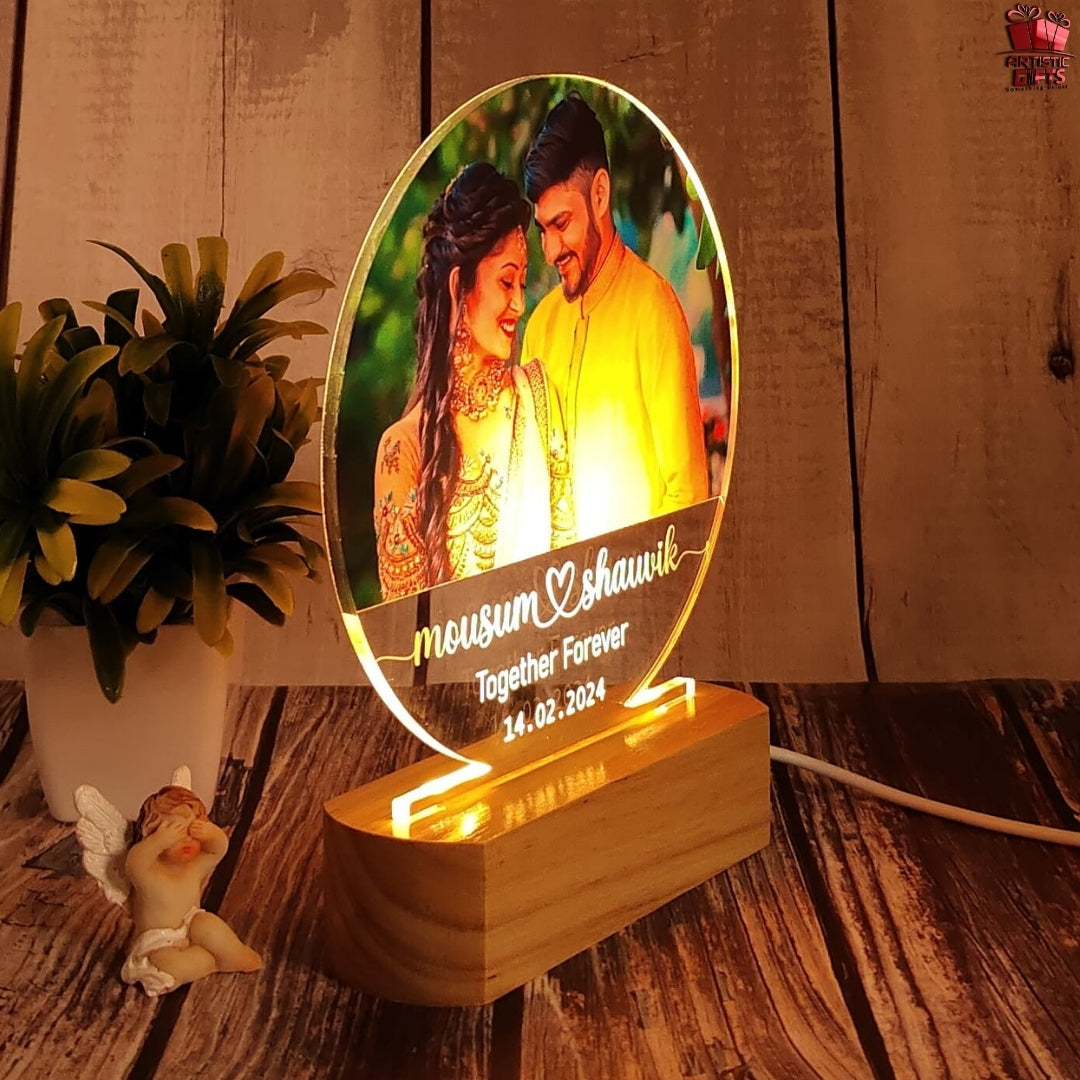 Customized Half Moon Led Lamp