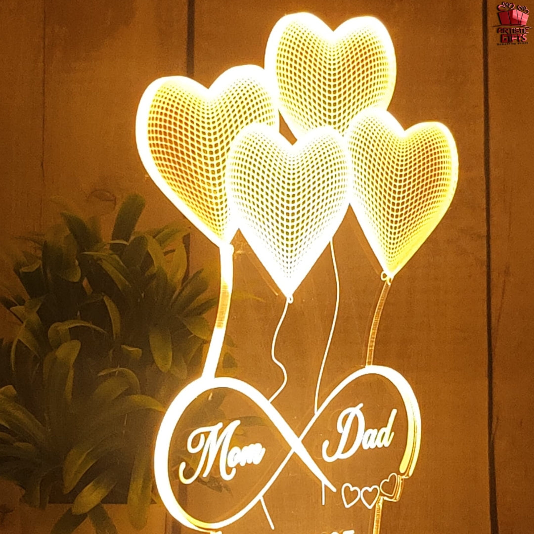 Customized 3D Illusion Led Lamps