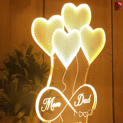 Customized 3D Illusion Led Lamps