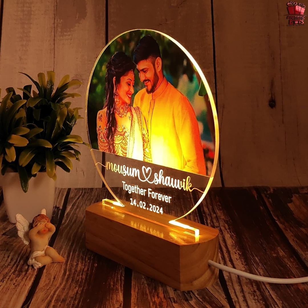 Customized Half Moon Led Lamp