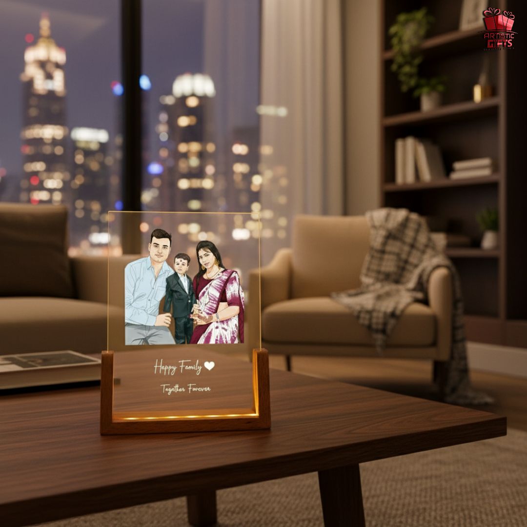 Personalized Ghibli LED Family Lamp