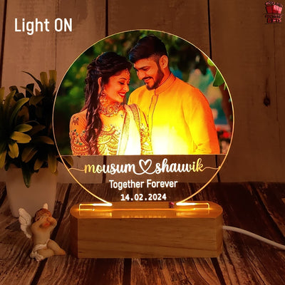 Customized Half Moon Led Lamp