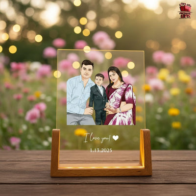 Personalized Ghibli LED Family Lamp